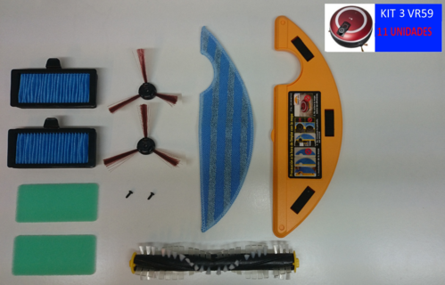 recambios para robot aspirador lg hombot kit de piezas hombot lg originales KIT3 redondo